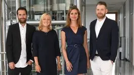 In der dritten Generation tragen die Verantwortung als Gesellschafter (von links): Maximilian fürst (Mitglied im Beirat), Felicitas pöppelmann, Catherin Vitale (Vorsitzende des Beirates) und Vincent Otto.