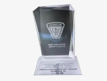 pöppelmann K-TECH®gewinnt Sustainability Award des Branchenverbandes SPE Central Europe.