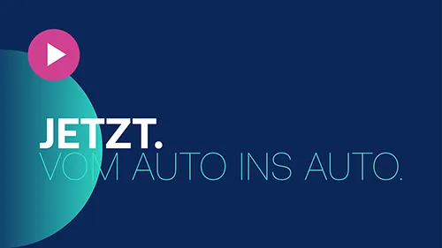 Vom Auto ins Auto.