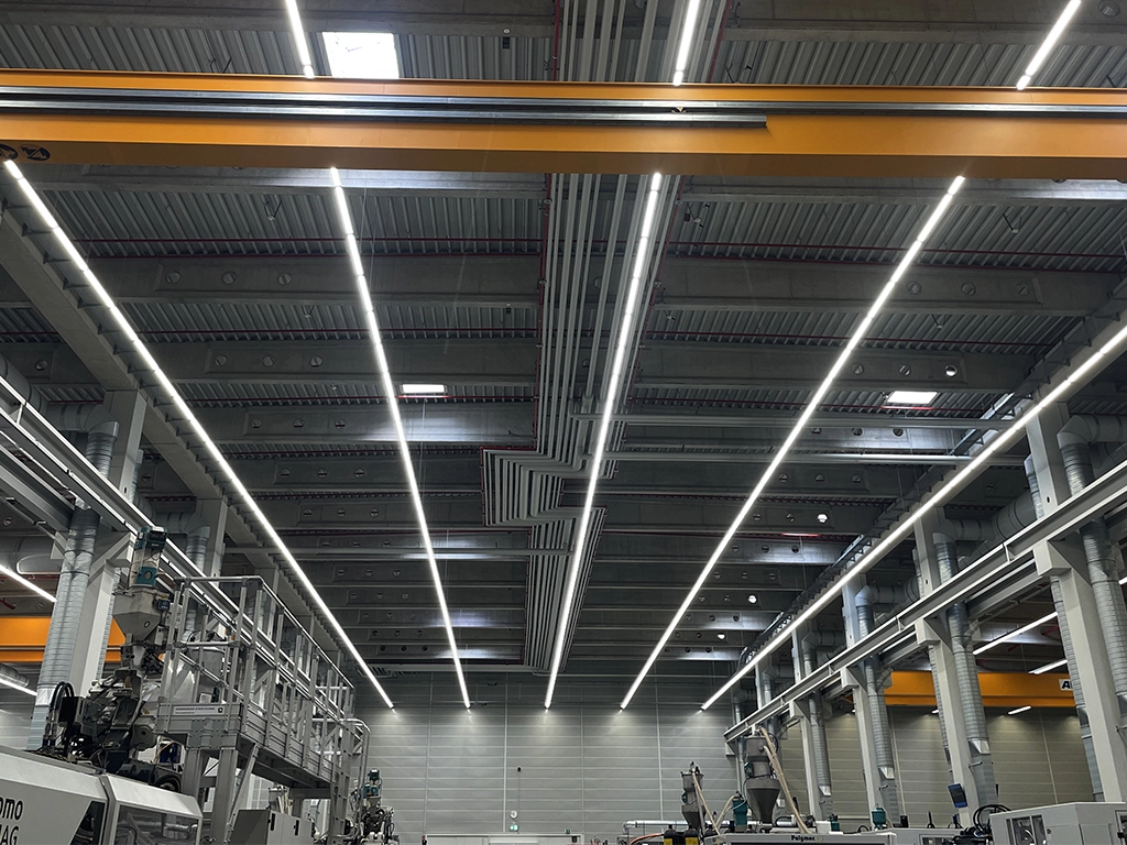 LED-Leuchten Halle 33