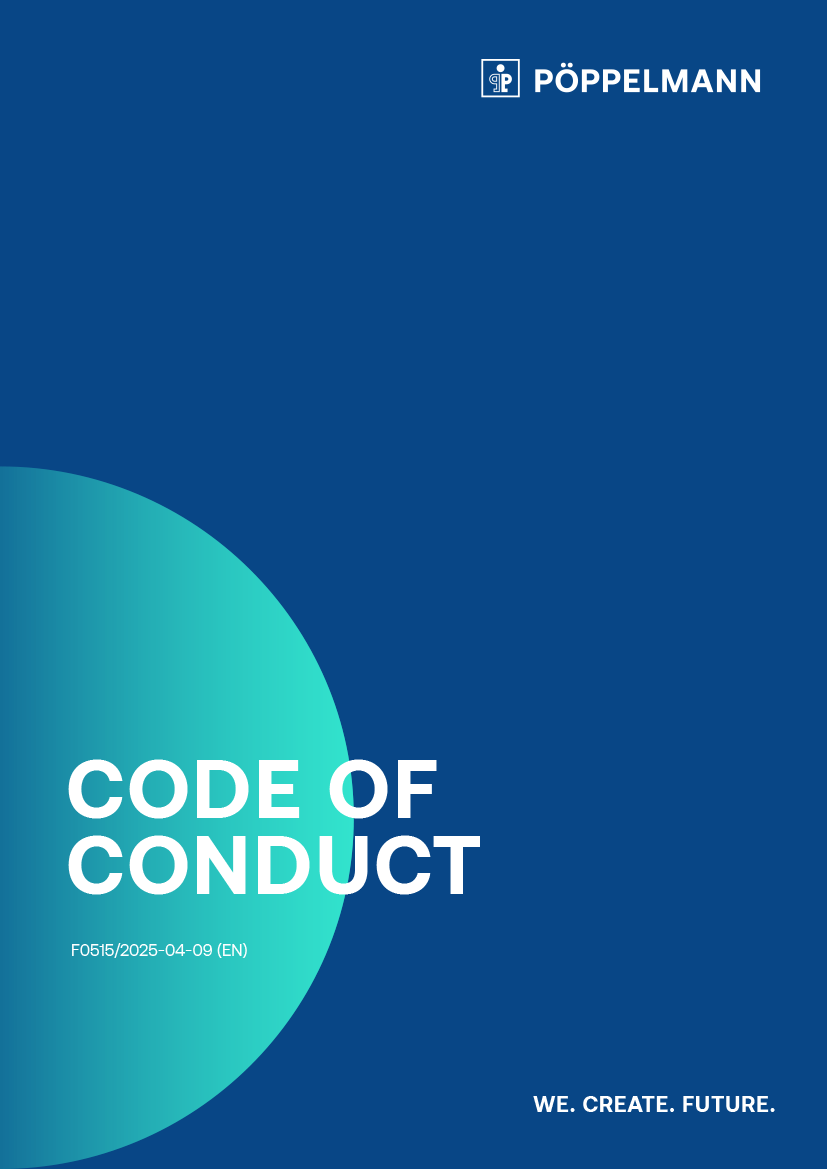 Vorschau Code of Conduct Pöppelmann 2025, EN