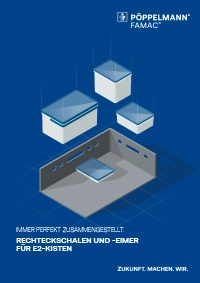 Vorschaubild Folder Rechteckschalen und Eimer für E2-Kisten deutsch